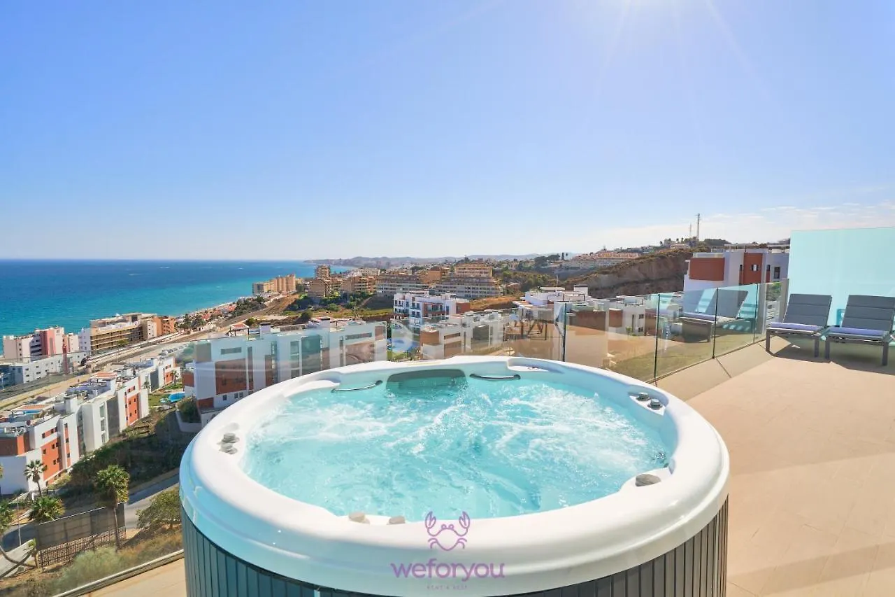 Апартаменты Weforyou Penthouse B Med One With Jacuzzi Higueron Фуэнхирола