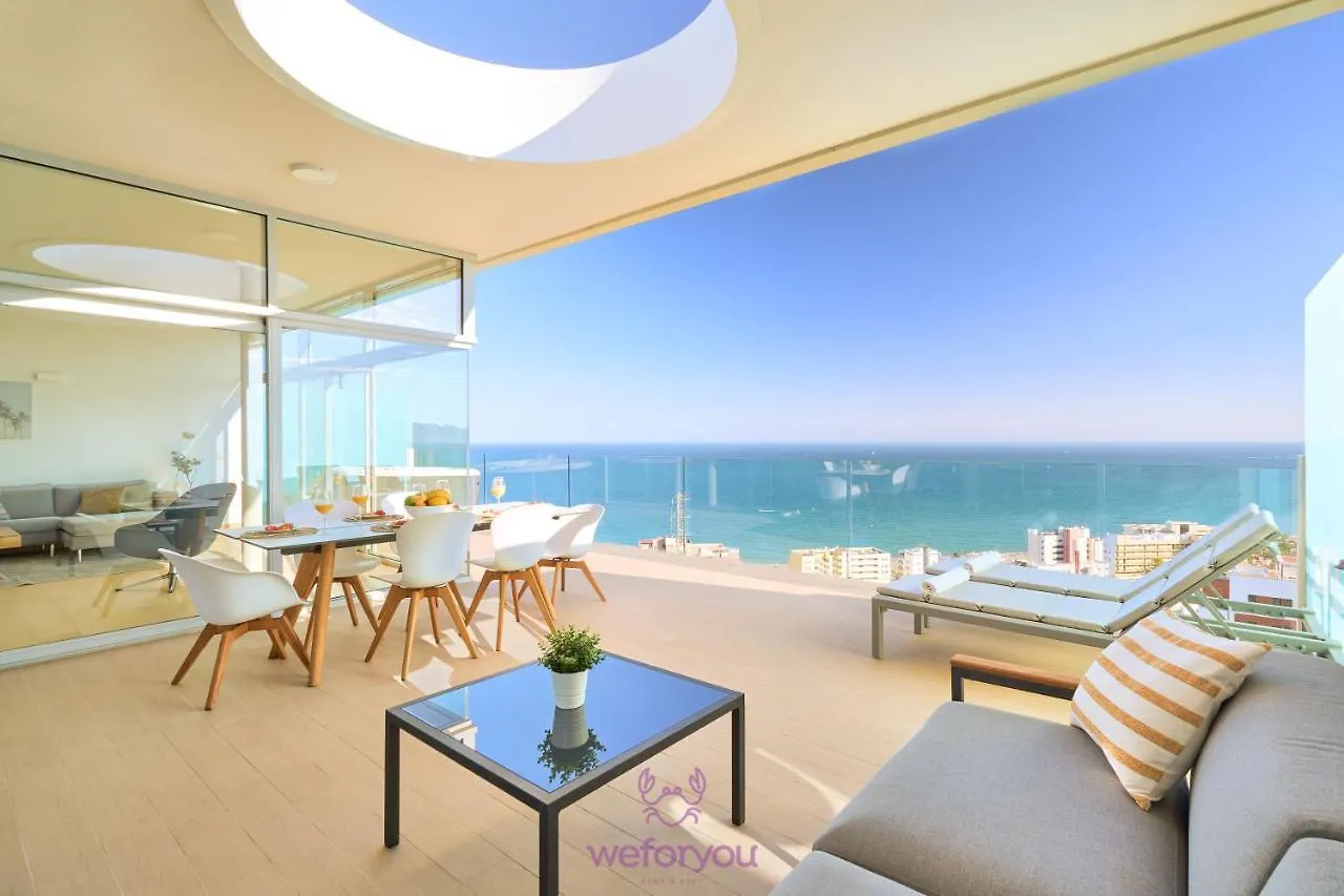 Апартаменты Weforyou Penthouse B Med One With Jacuzzi Higueron Фуэнхирола Испания