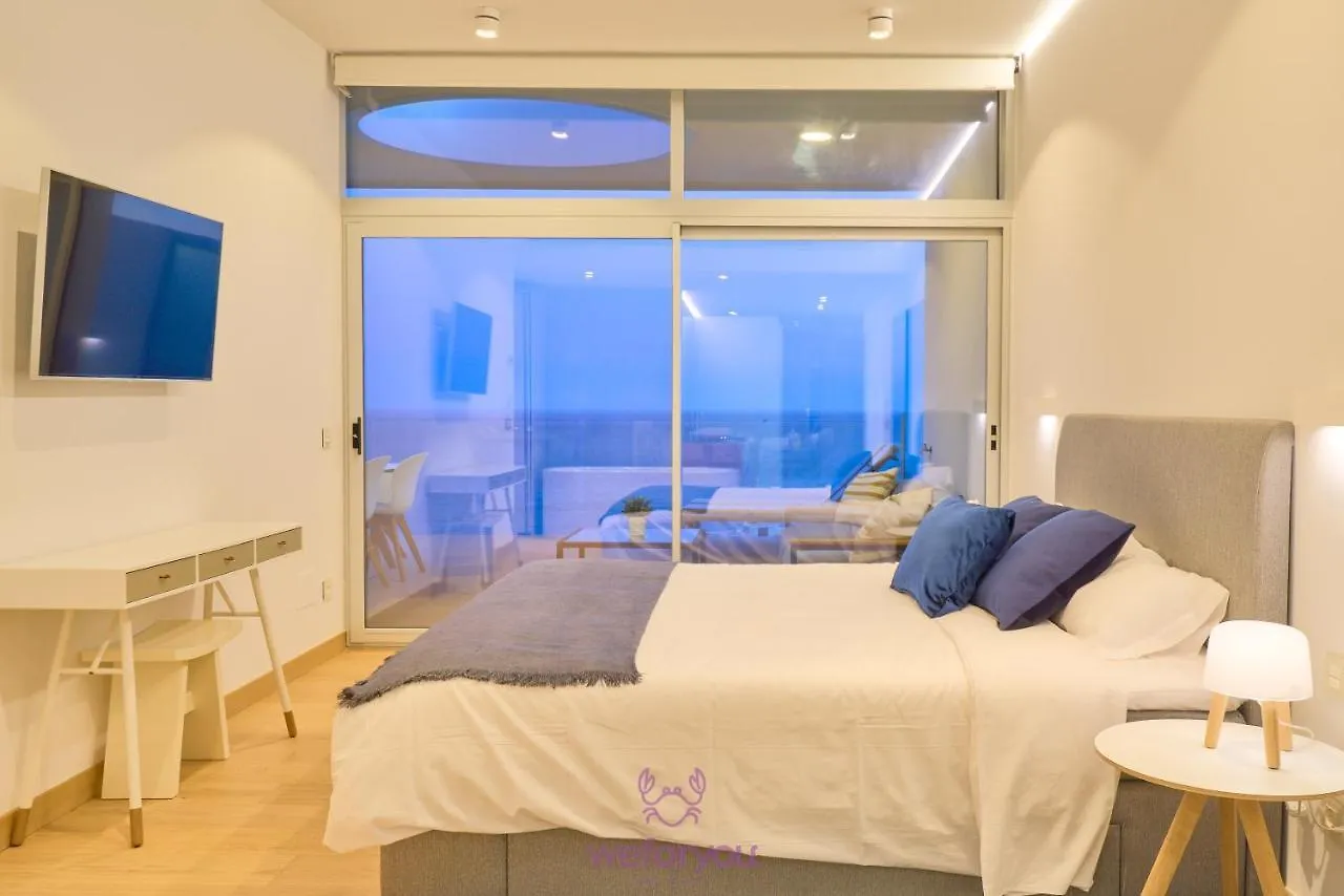 Апартаменты Weforyou Penthouse B Med One With Jacuzzi Higueron Фуэнхирола Испания