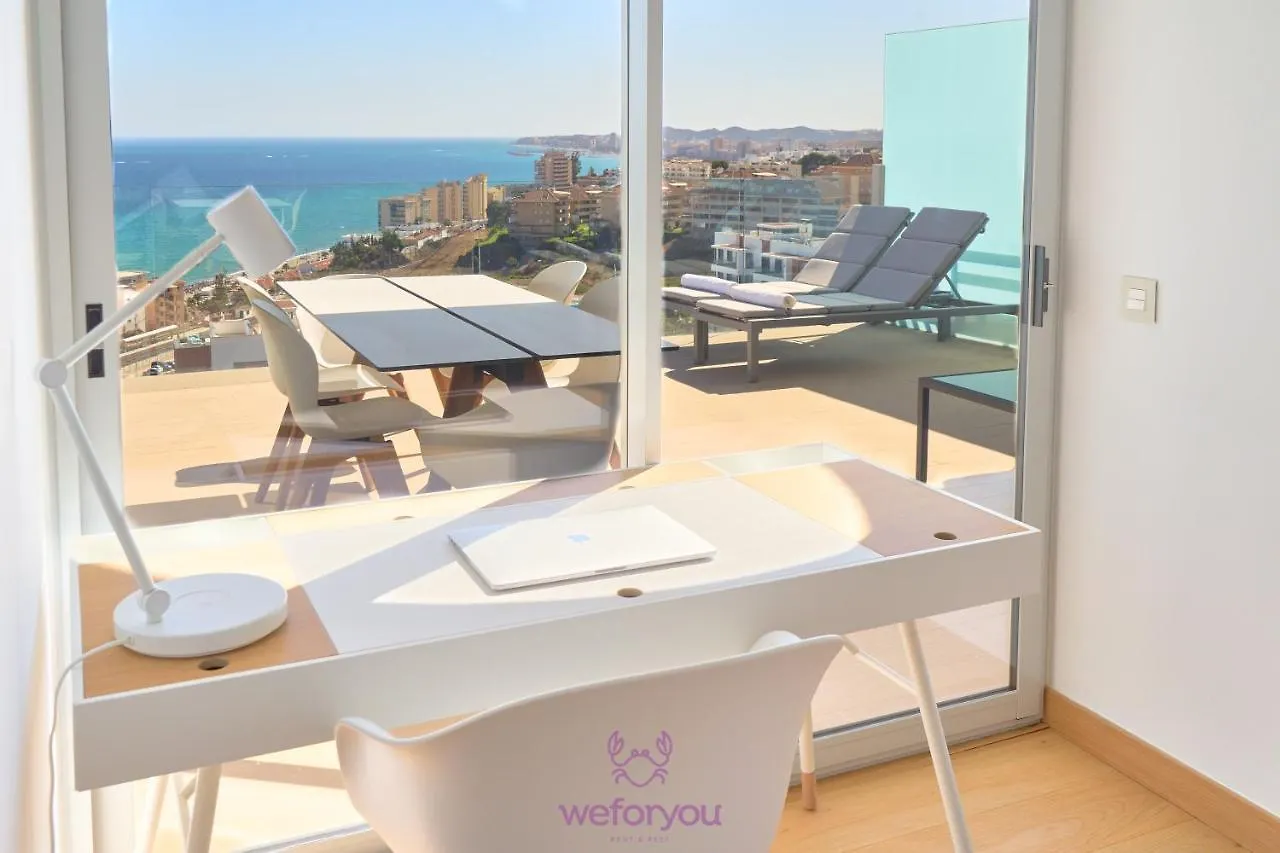 Апартаменты Weforyou Penthouse B Med One With Jacuzzi Higueron Фуэнхирола 0*,