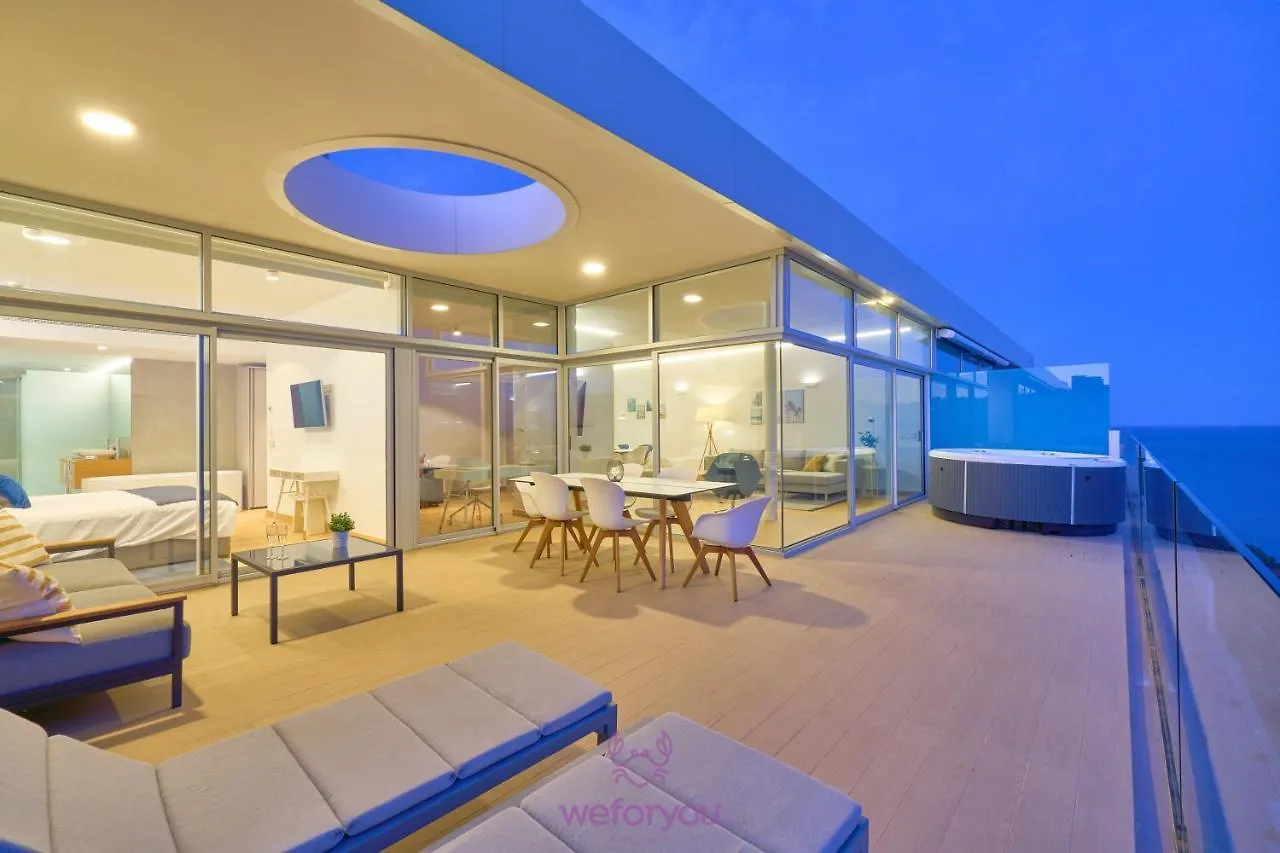 Апартаменты Weforyou Penthouse B Med One With Jacuzzi Higueron Фуэнхирола